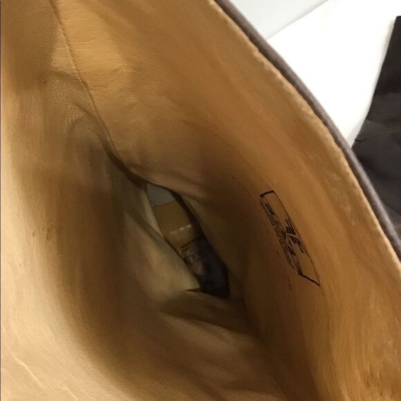 FRYE Dorado Leather Western Style Riding Boots Knee High Size 8 - Picture 14 of 14